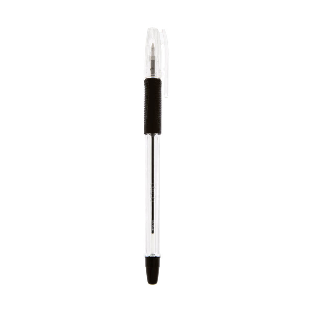CANETA BPS-GRIP 0.7MM PRETA