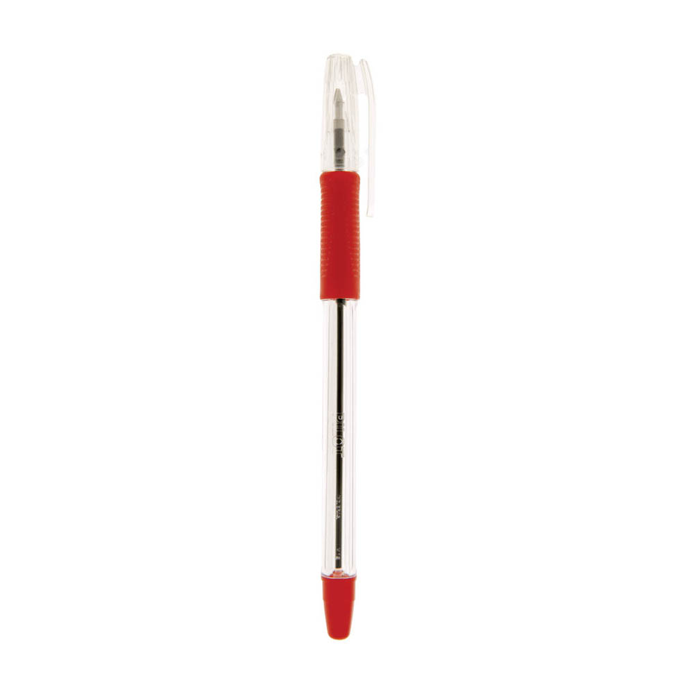 CANETA BPS-GRIP 0.7MM VERMELHA