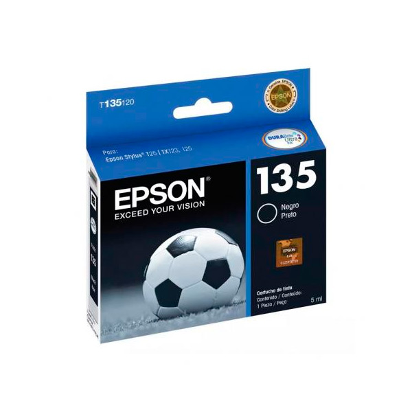 CARTUCHO EPSON T135120 (135) 5ML PRETO