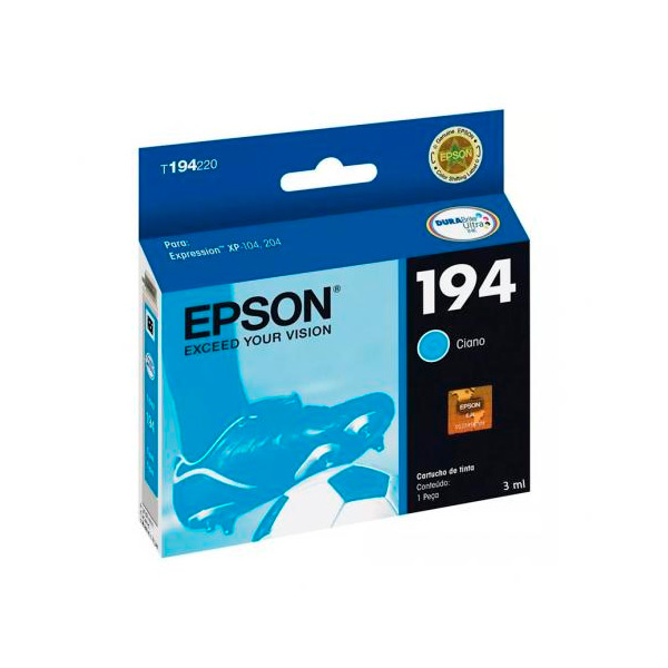 CARTUCHO EPSON T194220 (194) 3ML CIANO