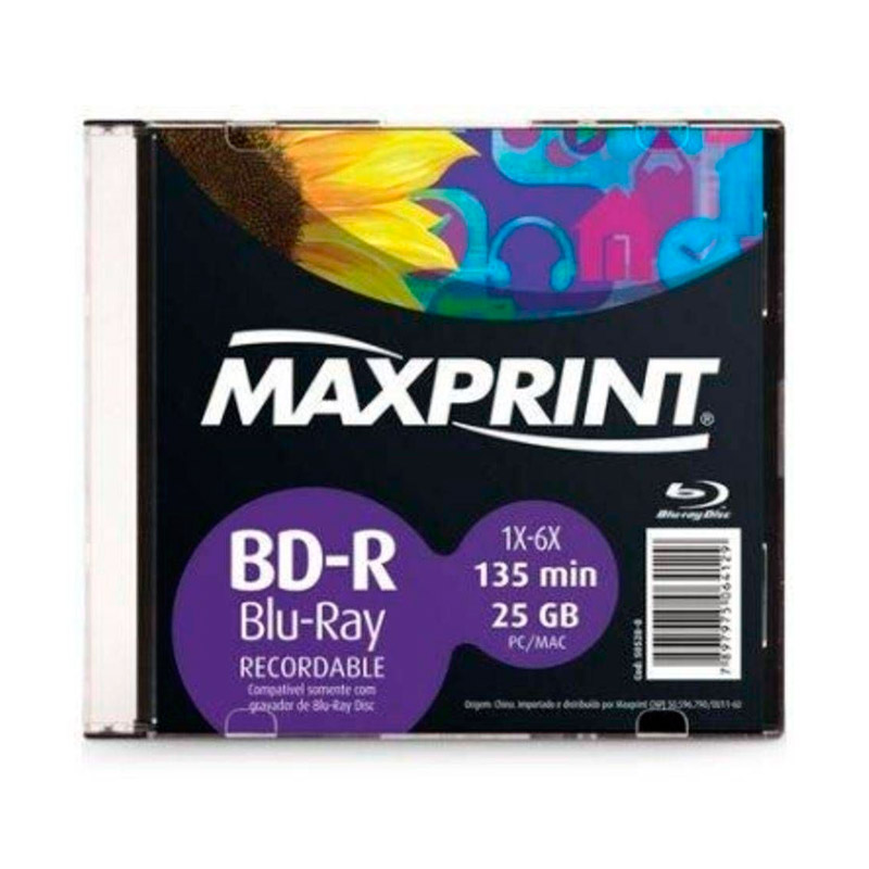 BD-R BLU RAY GRAV�VEL 25GB 4X SLIM