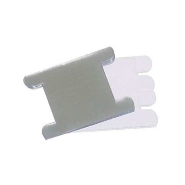 VISOR PARA PASTA SUSPENSA PL�STICA COM ETIQUETA COM 50