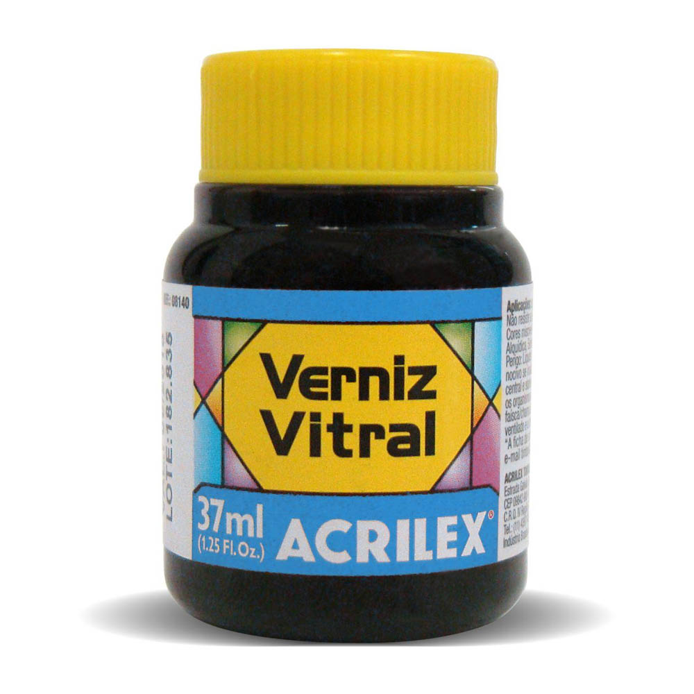 VERNIZ VITRAL 37ML AZUL TURQUESA 501