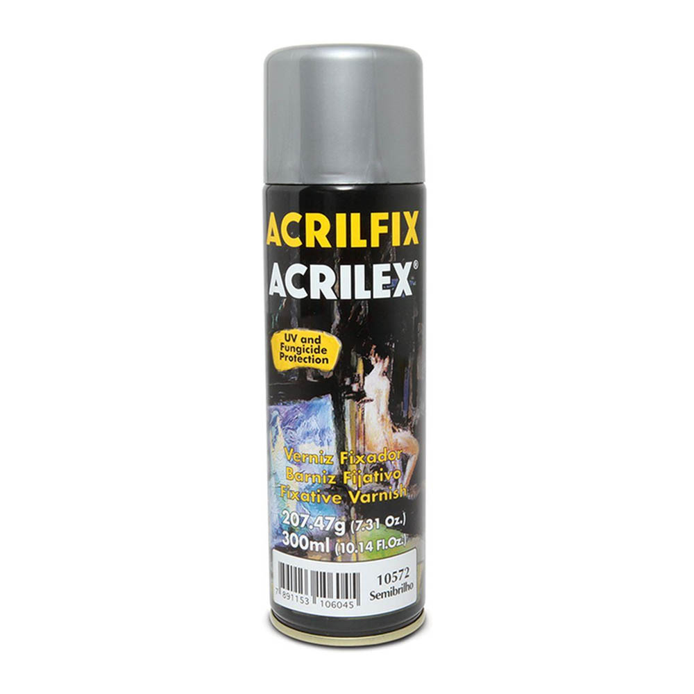 VERNIZ SPRAY FOSCO 300ML ACRILFIX 10972