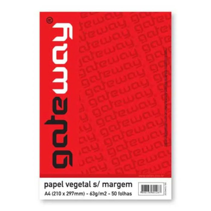 VEGETAL LISO A3 63G COM 50 FOLHAS 235363/50